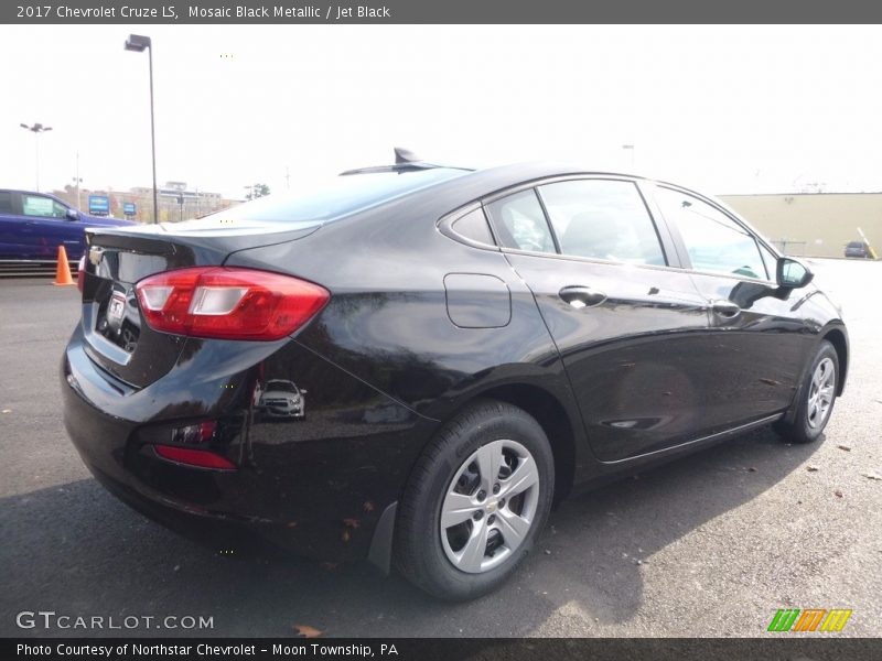 Mosaic Black Metallic / Jet Black 2017 Chevrolet Cruze LS