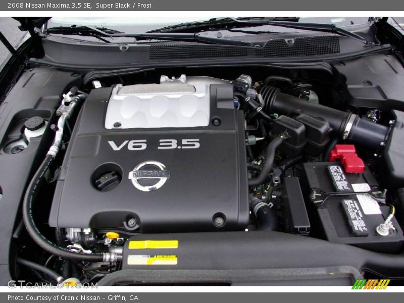 Super Black / Frost 2008 Nissan Maxima 3.5 SE