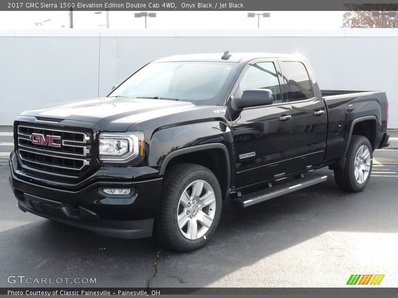  2017 Sierra 1500 Elevation Edition Double Cab 4WD Onyx Black