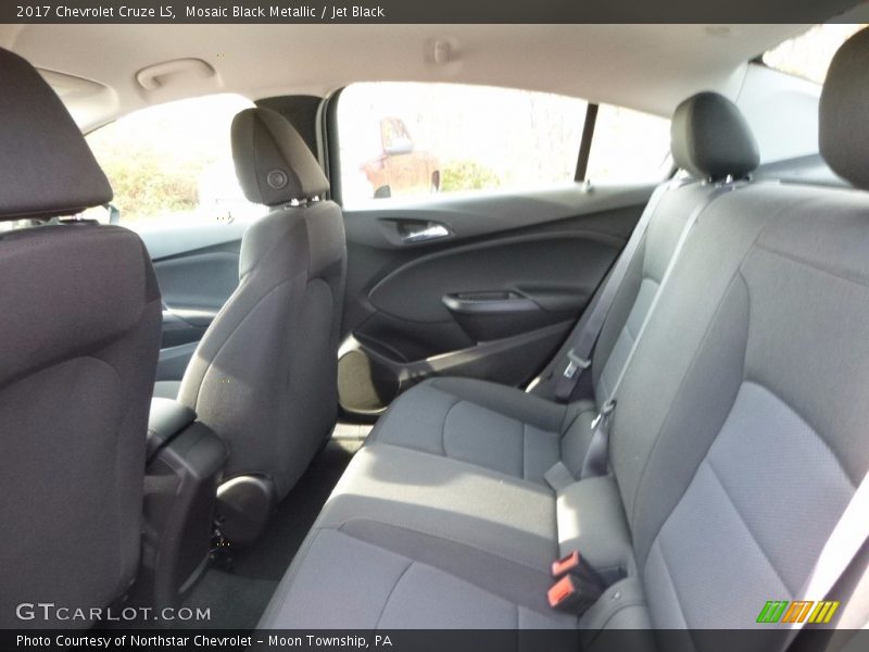 Mosaic Black Metallic / Jet Black 2017 Chevrolet Cruze LS