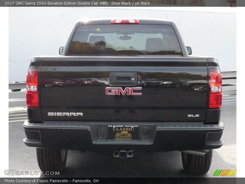 Onyx Black / Jet Black 2017 GMC Sierra 1500 Elevation Edition Double Cab 4WD