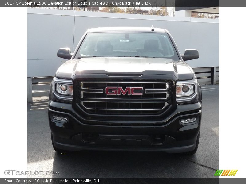 Onyx Black / Jet Black 2017 GMC Sierra 1500 Elevation Edition Double Cab 4WD