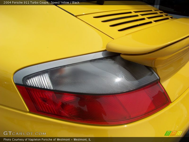 Speed Yellow / Black 2004 Porsche 911 Turbo Coupe