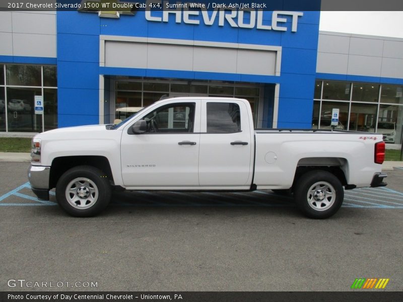  2017 Silverado 1500 WT Double Cab 4x4 Summit White