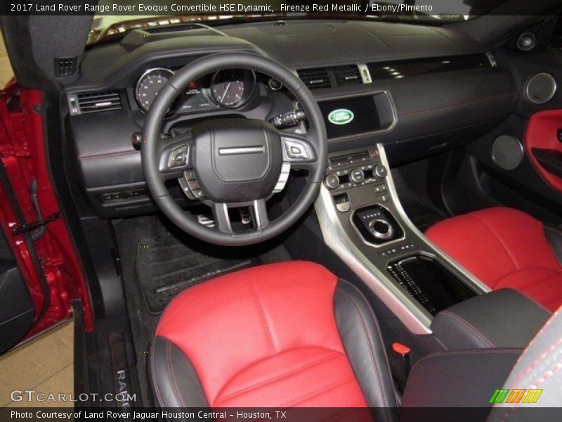 Dashboard of 2017 Range Rover Evoque Convertible HSE Dynamic