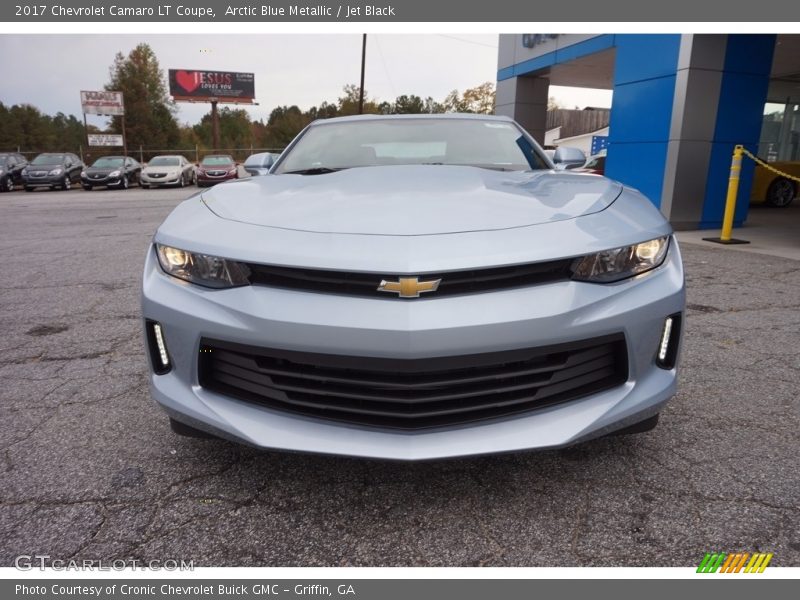 Arctic Blue Metallic / Jet Black 2017 Chevrolet Camaro LT Coupe
