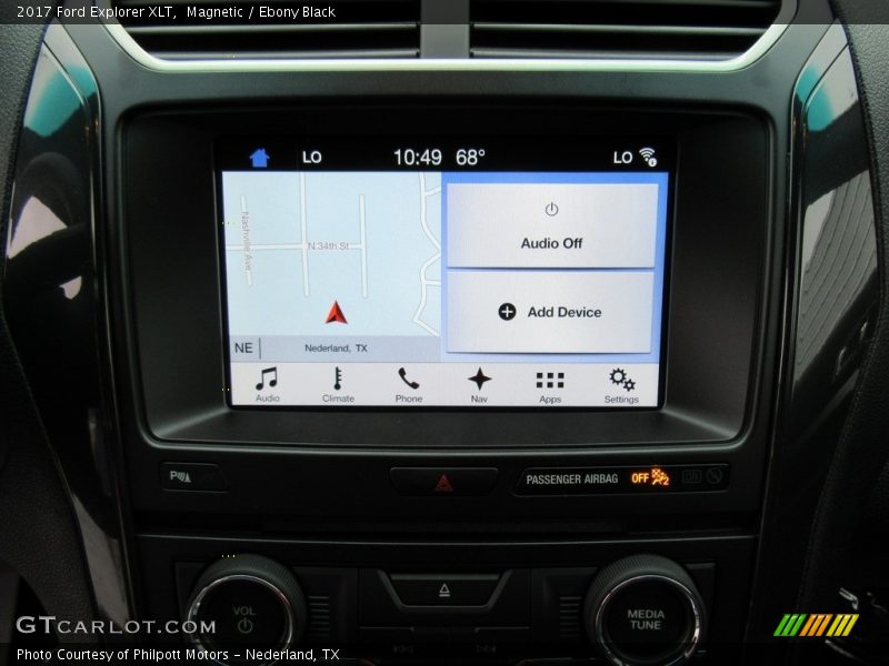 Magnetic / Ebony Black 2017 Ford Explorer XLT