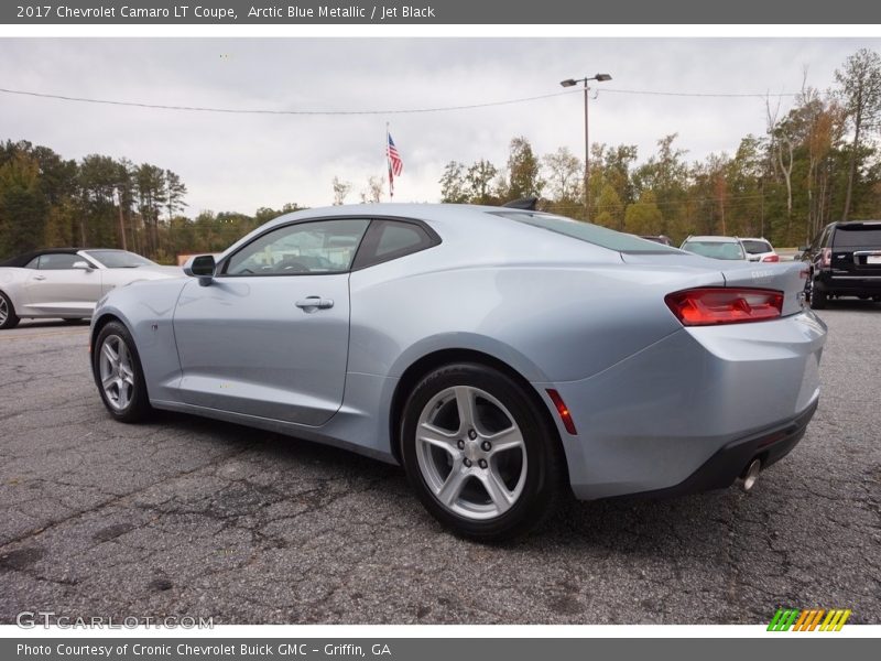 Arctic Blue Metallic / Jet Black 2017 Chevrolet Camaro LT Coupe