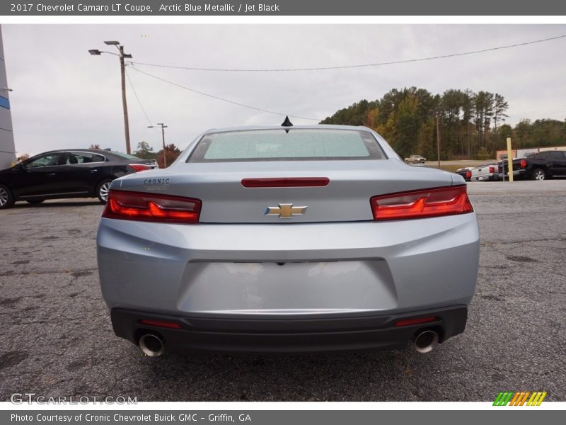 Arctic Blue Metallic / Jet Black 2017 Chevrolet Camaro LT Coupe