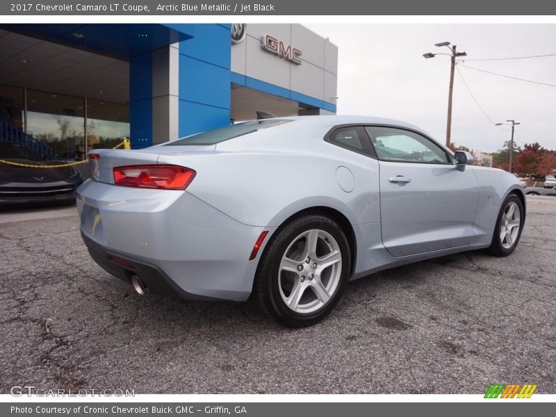 Arctic Blue Metallic / Jet Black 2017 Chevrolet Camaro LT Coupe
