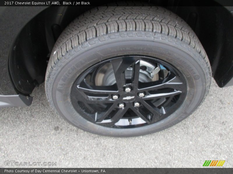 Black / Jet Black 2017 Chevrolet Equinox LT AWD