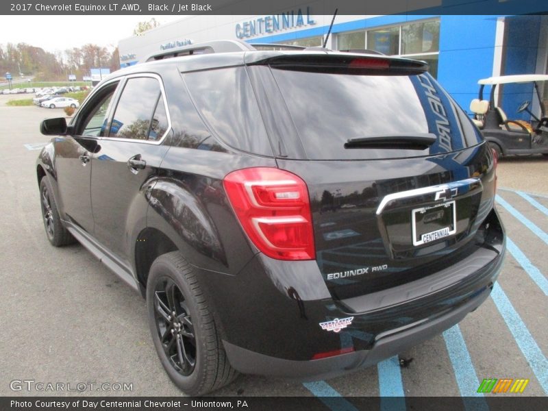Black / Jet Black 2017 Chevrolet Equinox LT AWD