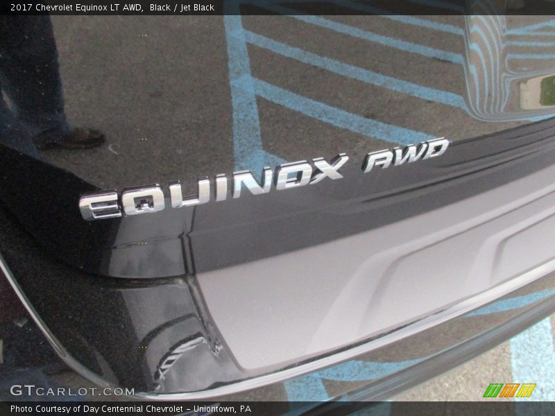 Black / Jet Black 2017 Chevrolet Equinox LT AWD