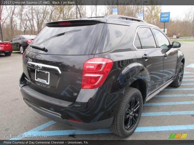 Black / Jet Black 2017 Chevrolet Equinox LT AWD