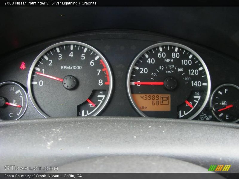 Silver Lightning / Graphite 2008 Nissan Pathfinder S
