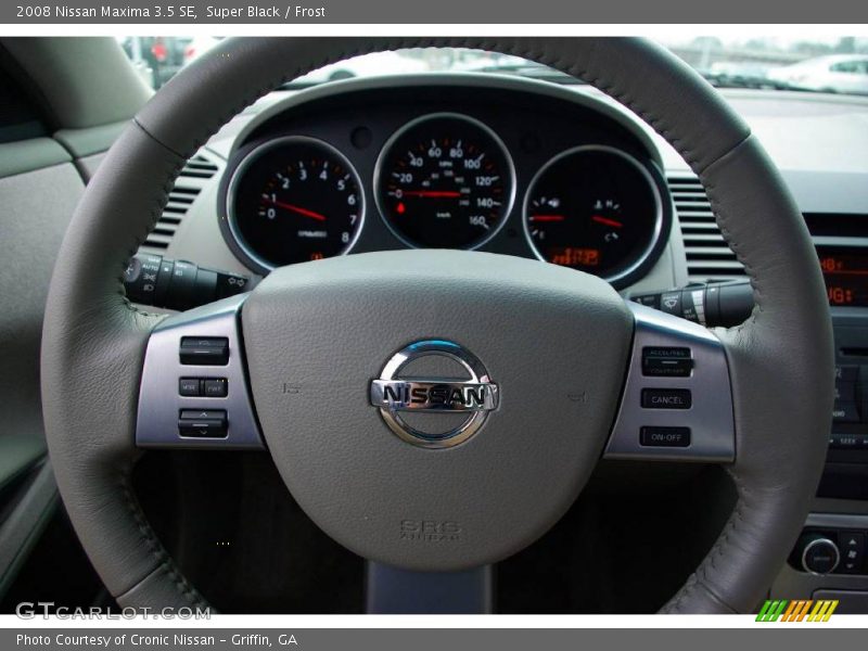 Super Black / Frost 2008 Nissan Maxima 3.5 SE