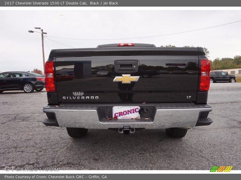 Black / Jet Black 2017 Chevrolet Silverado 1500 LT Double Cab