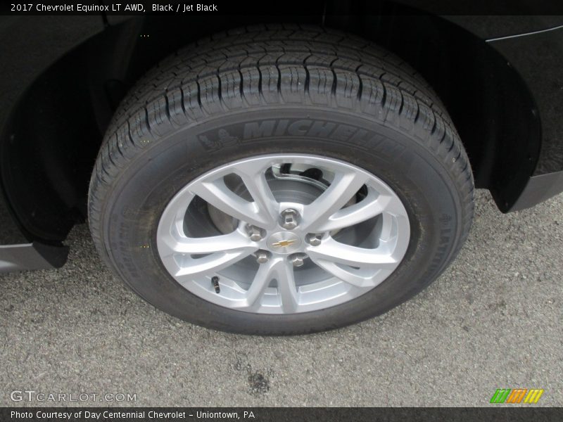 Black / Jet Black 2017 Chevrolet Equinox LT AWD