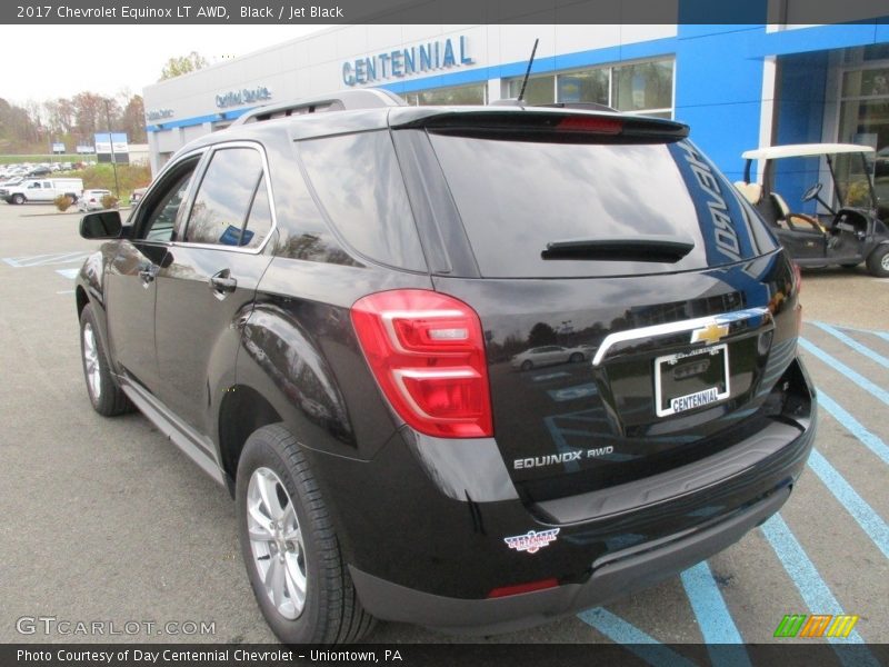 Black / Jet Black 2017 Chevrolet Equinox LT AWD