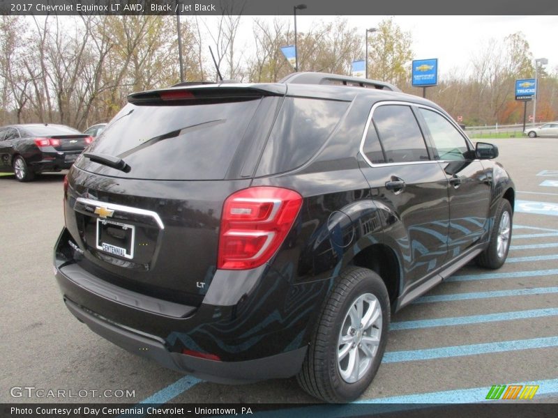 Black / Jet Black 2017 Chevrolet Equinox LT AWD
