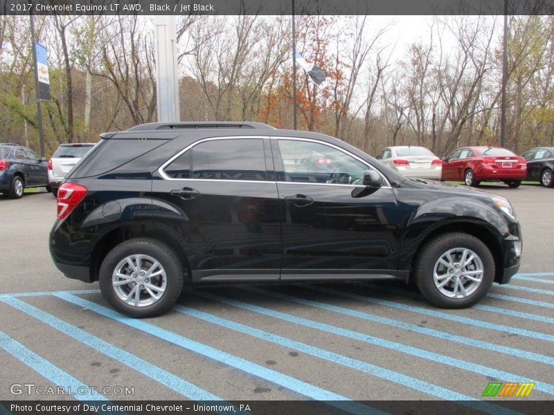 Black / Jet Black 2017 Chevrolet Equinox LT AWD