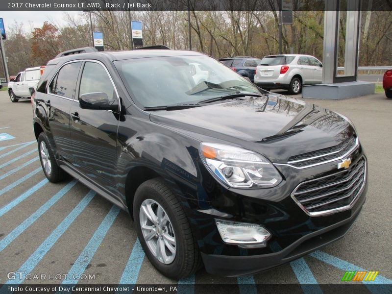 Black / Jet Black 2017 Chevrolet Equinox LT AWD