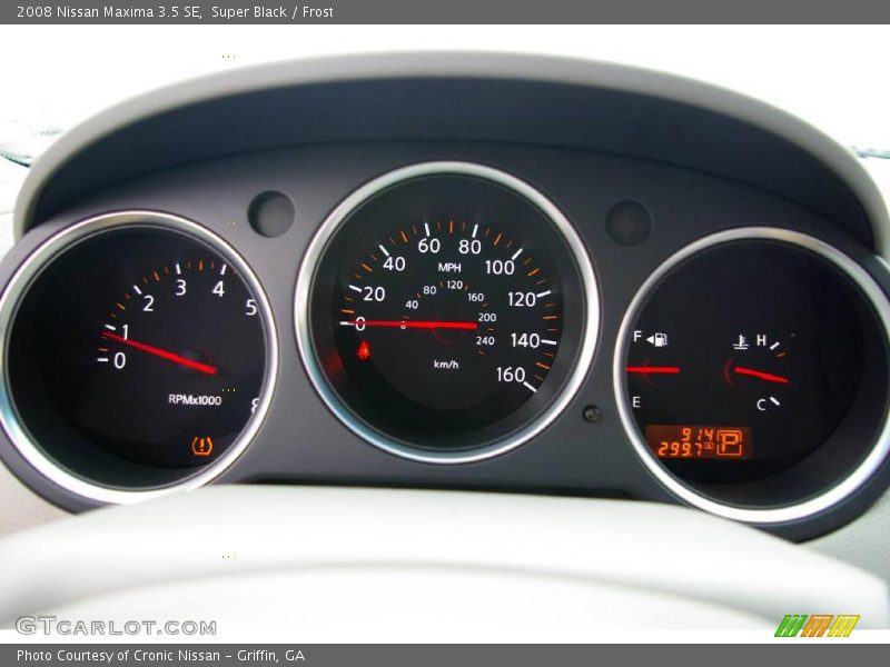 Super Black / Frost 2008 Nissan Maxima 3.5 SE