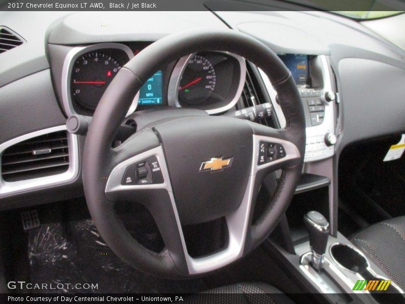 Black / Jet Black 2017 Chevrolet Equinox LT AWD