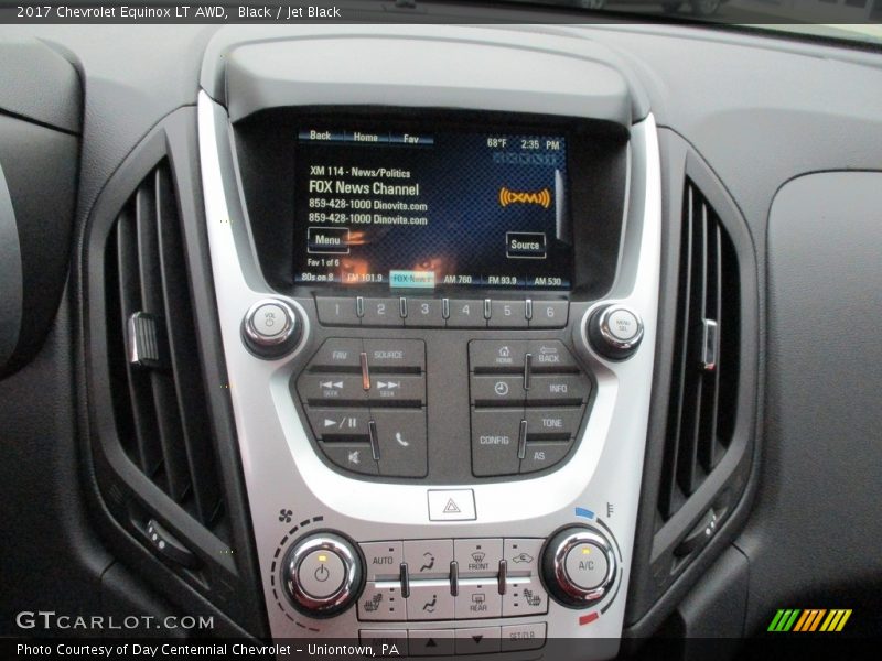 Black / Jet Black 2017 Chevrolet Equinox LT AWD
