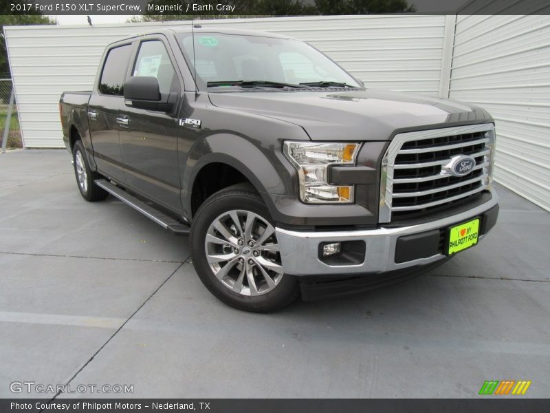 Magnetic / Earth Gray 2017 Ford F150 XLT SuperCrew
