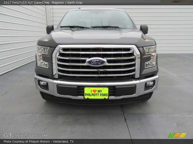 Magnetic / Earth Gray 2017 Ford F150 XLT SuperCrew