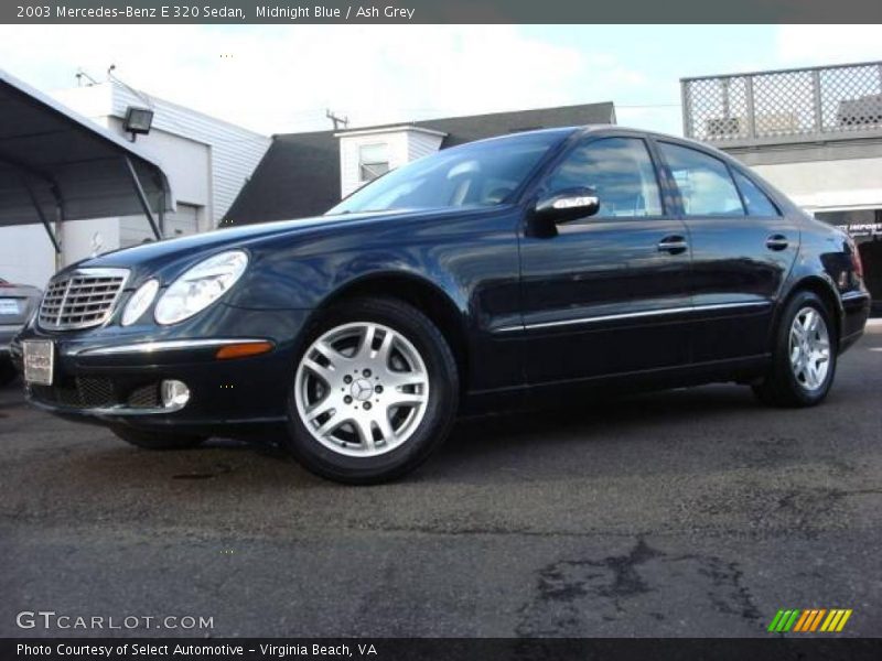 Midnight Blue / Ash Grey 2003 Mercedes-Benz E 320 Sedan