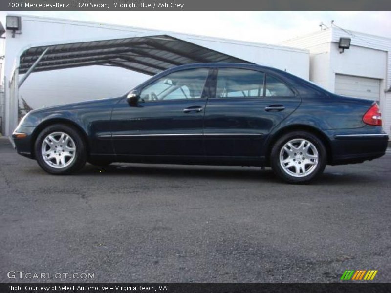 Midnight Blue / Ash Grey 2003 Mercedes-Benz E 320 Sedan