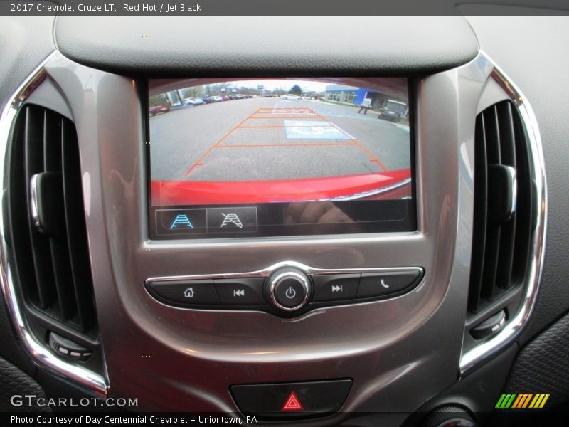 Red Hot / Jet Black 2017 Chevrolet Cruze LT