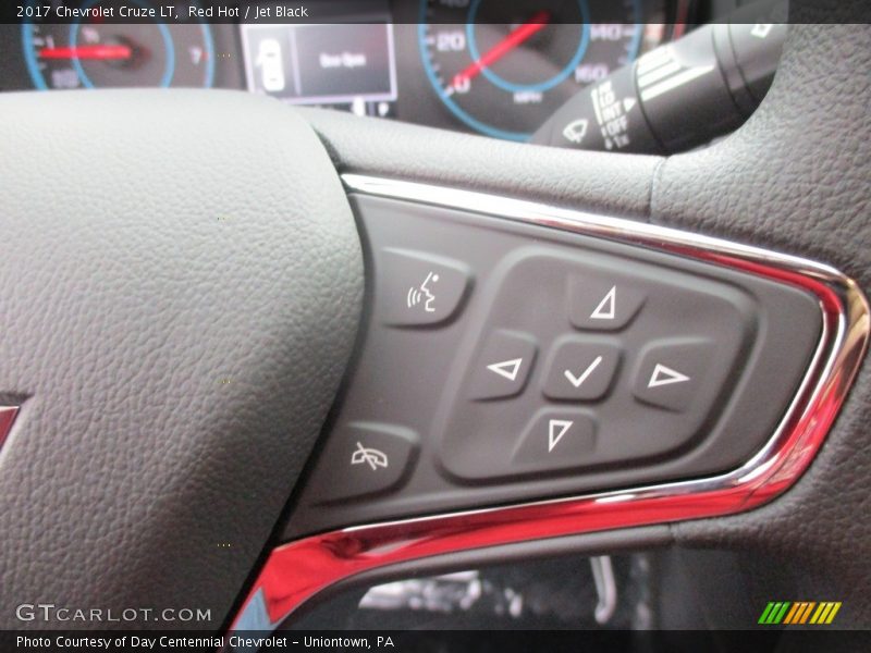 Red Hot / Jet Black 2017 Chevrolet Cruze LT
