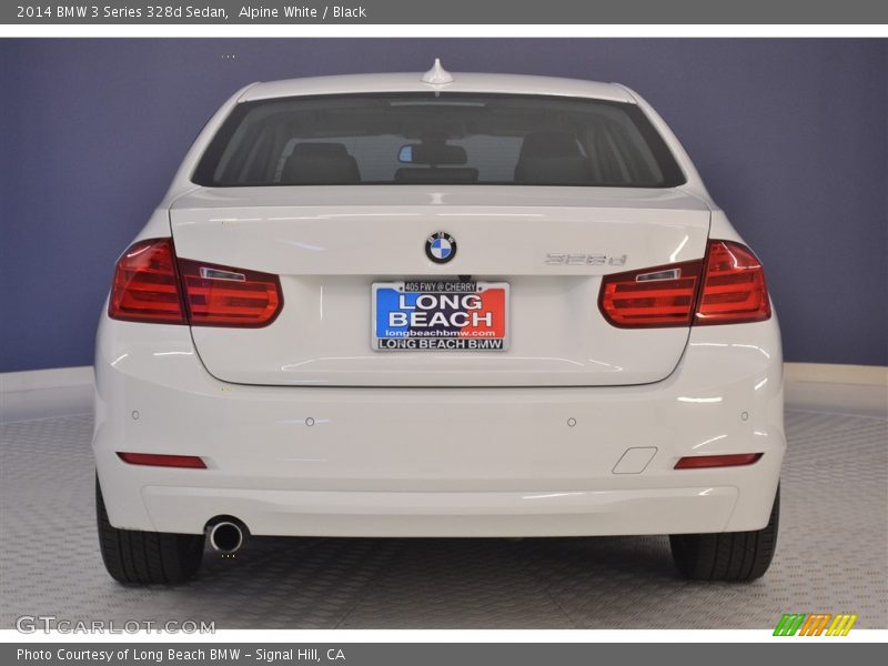 Alpine White / Black 2014 BMW 3 Series 328d Sedan