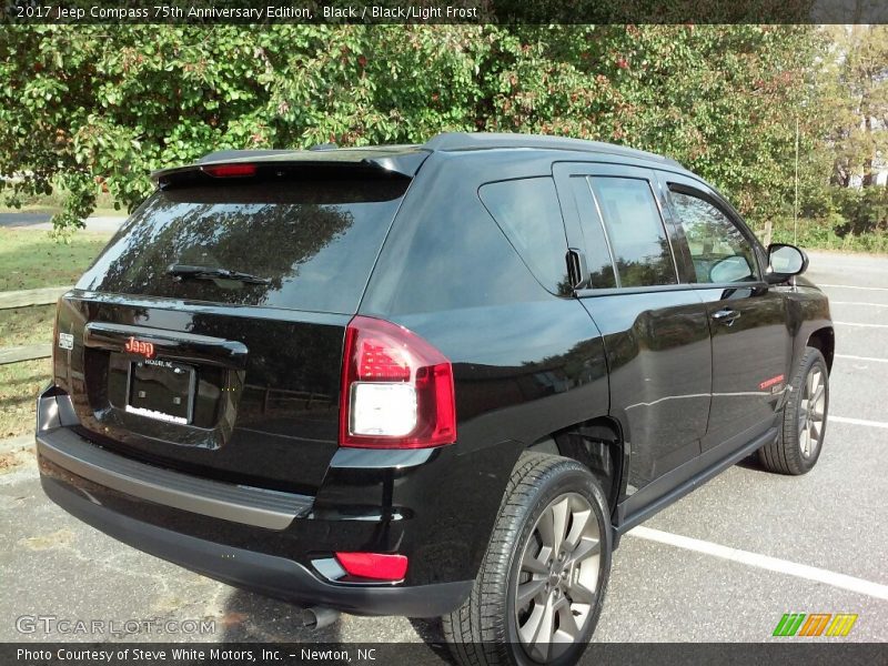 Black / Black/Light Frost 2017 Jeep Compass 75th Anniversary Edition