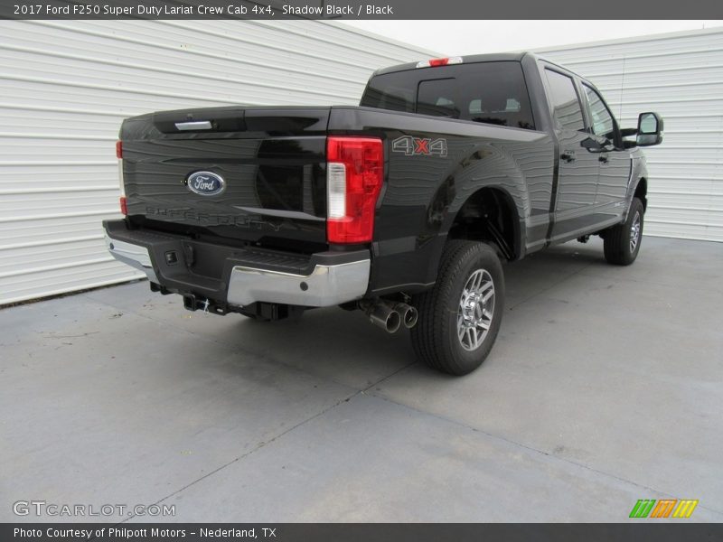 Shadow Black / Black 2017 Ford F250 Super Duty Lariat Crew Cab 4x4