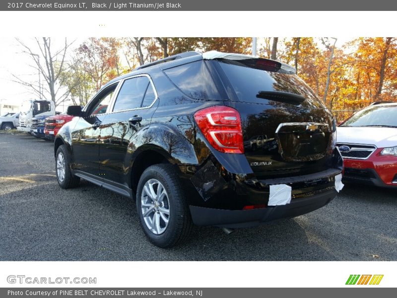 Black / Light Titanium/Jet Black 2017 Chevrolet Equinox LT
