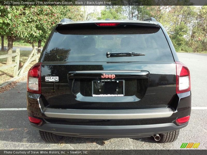 Black / Black/Light Frost 2017 Jeep Compass 75th Anniversary Edition