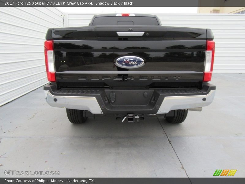 Shadow Black / Black 2017 Ford F250 Super Duty Lariat Crew Cab 4x4