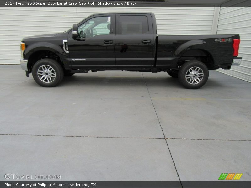 Shadow Black / Black 2017 Ford F250 Super Duty Lariat Crew Cab 4x4