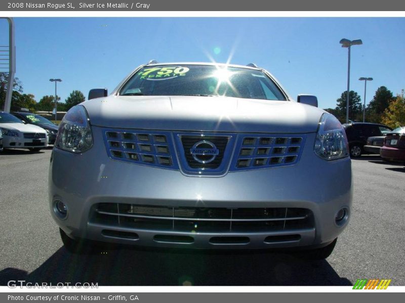 Silver Ice Metallic / Gray 2008 Nissan Rogue SL