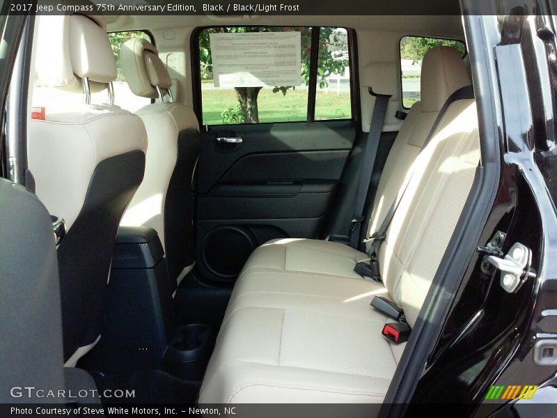 Rear Seat of 2017 Compass 75th Anniversary Edition