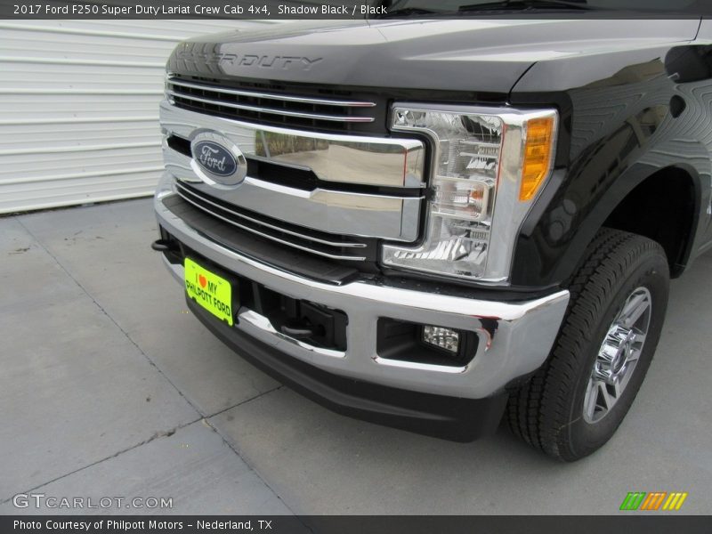 Shadow Black / Black 2017 Ford F250 Super Duty Lariat Crew Cab 4x4