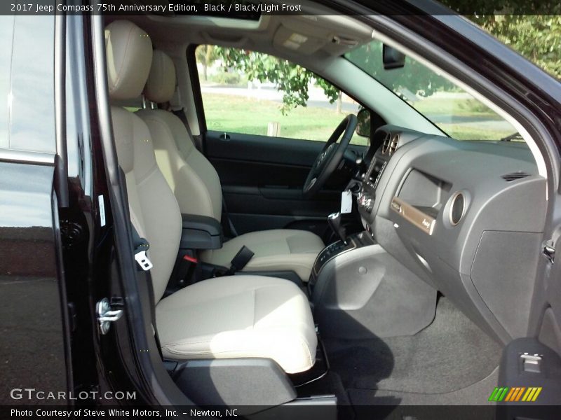 Front Seat of 2017 Compass 75th Anniversary Edition