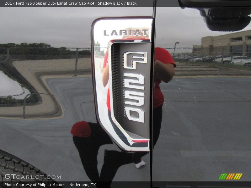 Shadow Black / Black 2017 Ford F250 Super Duty Lariat Crew Cab 4x4