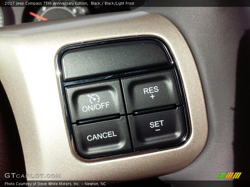 Controls of 2017 Compass 75th Anniversary Edition