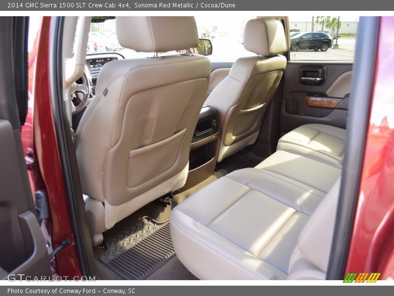 Sonoma Red Metallic / Cocoa/Dune 2014 GMC Sierra 1500 SLT Crew Cab 4x4
