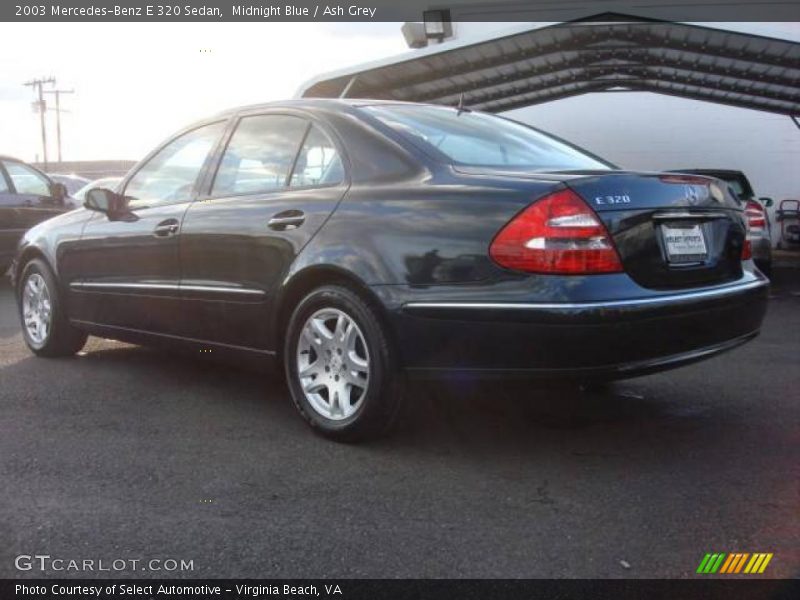 Midnight Blue / Ash Grey 2003 Mercedes-Benz E 320 Sedan